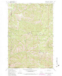 Deadman Peak Washington Historical topographic map, 1:24000 scale, 7.5 X 7.5 Minute, Year 1967
