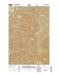 Deadman Peak Washington Current topographic map, 1:24000 scale, 7.5 X 7.5 Minute, Year 2013