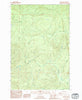 Dean Creek Washington Historical topographic map, 1:24000 scale, 7.5 X 7.5 Minute, Year 1986