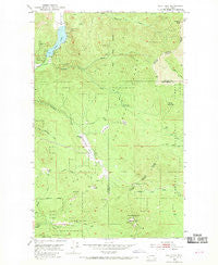 Deep Lake Washington Historical topographic map, 1:24000 scale, 7.5 X 7.5 Minute, Year 1952