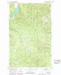 Deep Lake Washington Historical topographic map, 1:24000 scale, 7.5 X 7.5 Minute, Year 1952
