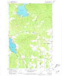 Deer Lake Washington Historical topographic map, 1:24000 scale, 7.5 X 7.5 Minute, Year 1965