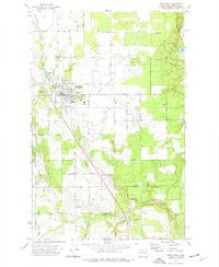 Deer Park Washington Historical topographic map, 1:24000 scale, 7.5 X 7.5 Minute, Year 1973