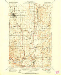 Deer Park Washington Historical topographic map, 1:62500 scale, 15 X 15 Minute, Year 1951