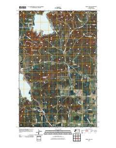 Deer Lake Washington Historical topographic map, 1:24000 scale, 7.5 X 7.5 Minute, Year 2011