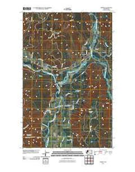 Deming Washington Historical topographic map, 1:24000 scale, 7.5 X 7.5 Minute, Year 2011