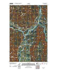 Deming Washington Historical topographic map, 1:24000 scale, 7.5 X 7.5 Minute, Year 2011