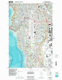 Des Moines Washington Historical topographic map, 1:24000 scale, 7.5 X 7.5 Minute, Year 1949