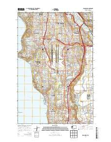 Des Moines Washington Current topographic map, 1:24000 scale, 7.5 X 7.5 Minute, Year 2014