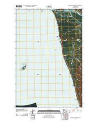 Destruction Island Washington Historical topographic map, 1:24000 scale, 7.5 X 7.5 Minute, Year 2011