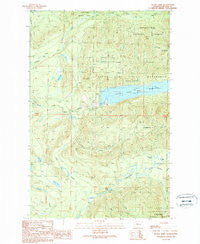 Devils Slide Washington Historical topographic map, 1:24000 scale, 7.5 X 7.5 Minute, Year 1989