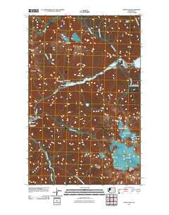 Diablo Dam Washington Historical topographic map, 1:24000 scale, 7.5 X 7.5 Minute, Year 2011