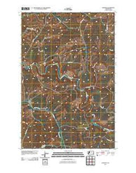 Diamond Washington Historical topographic map, 1:24000 scale, 7.5 X 7.5 Minute, Year 2011