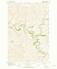 Diamond Washington Historical topographic map, 1:24000 scale, 7.5 X 7.5 Minute, Year 1964