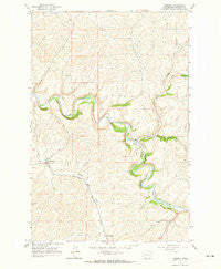 Diamond Washington Historical topographic map, 1:24000 scale, 7.5 X 7.5 Minute, Year 1964