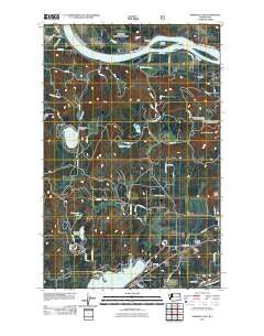 Diamond Lake Washington Historical topographic map, 1:24000 scale, 7.5 X 7.5 Minute, Year 2011