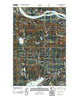 Diamond Lake Washington Historical topographic map, 1:24000 scale, 7.5 X 7.5 Minute, Year 2011