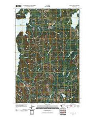 Dickey Lake Washington Historical topographic map, 1:24000 scale, 7.5 X 7.5 Minute, Year 2011