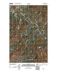 Disautel Washington Historical topographic map, 1:24000 scale, 7.5 X 7.5 Minute, Year 2011