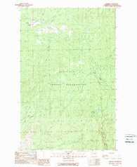 Disautel Washington Historical topographic map, 1:24000 scale, 7.5 X 7.5 Minute, Year 1989