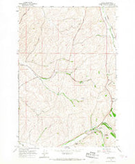 Dixie Washington Historical topographic map, 1:24000 scale, 7.5 X 7.5 Minute, Year 1966