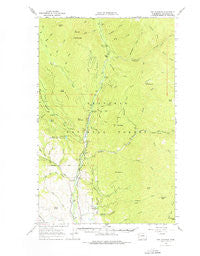 Doe Mountain Washington Historical topographic map, 1:62500 scale, 15 X 15 Minute, Year 1963