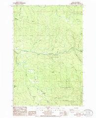Dole Washington Historical topographic map, 1:24000 scale, 7.5 X 7.5 Minute, Year 1986