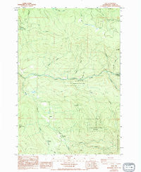 Dole Washington Historical topographic map, 1:24000 scale, 7.5 X 7.5 Minute, Year 1986