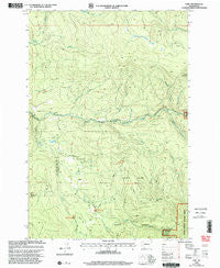 Dole Washington Historical topographic map, 1:24000 scale, 7.5 X 7.5 Minute, Year 2000