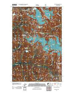 Dome Peak Washington Historical topographic map, 1:24000 scale, 7.5 X 7.5 Minute, Year 2011