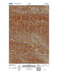 Doris Washington Historical topographic map, 1:24000 scale, 7.5 X 7.5 Minute, Year 2011