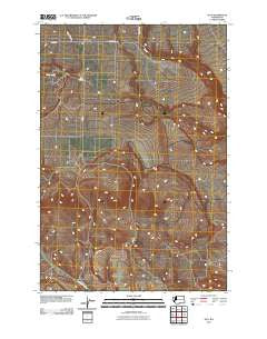Dot Washington Historical topographic map, 1:24000 scale, 7.5 X 7.5 Minute, Year 2011