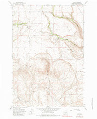 Dot Washington Historical topographic map, 1:24000 scale, 7.5 X 7.5 Minute, Year 1965