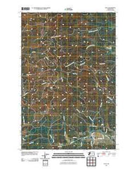 Doty Washington Historical topographic map, 1:24000 scale, 7.5 X 7.5 Minute, Year 2011