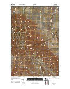 Douglas Washington Historical topographic map, 1:24000 scale, 7.5 X 7.5 Minute, Year 2011