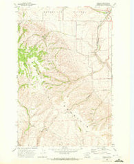 Douglas Washington Historical topographic map, 1:24000 scale, 7.5 X 7.5 Minute, Year 1968