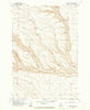 Douty Canyon Washington Historical topographic map, 1:24000 scale, 7.5 X 7.5 Minute, Year 1962