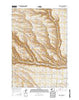 Douty Canyon Washington Current topographic map, 1:24000 scale, 7.5 X 7.5 Minute, Year 2013