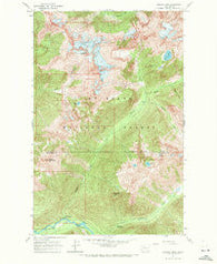 Downey Mtn Washington Historical topographic map, 1:24000 scale, 7.5 X 7.5 Minute, Year 1963