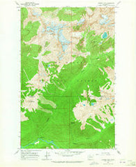 Downey Mtn Washington Historical topographic map, 1:24000 scale, 7.5 X 7.5 Minute, Year 1963