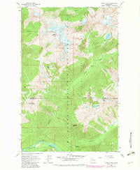 Downey Mtn Washington Historical topographic map, 1:24000 scale, 7.5 X 7.5 Minute, Year 1963