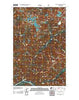 Downey Mountain Washington Historical topographic map, 1:24000 scale, 7.5 X 7.5 Minute, Year 2011