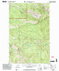 Duncan Ridge Washington Historical topographic map, 1:24000 scale, 7.5 X 7.5 Minute, Year 2001