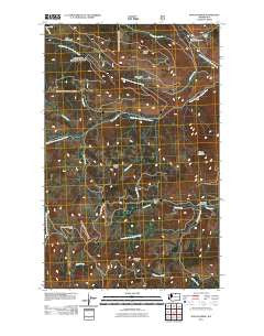Duncan Ridge Washington Historical topographic map, 1:24000 scale, 7.5 X 7.5 Minute, Year 2011