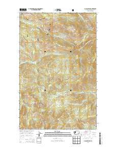 Duncan Ridge Washington Current topographic map, 1:24000 scale, 7.5 X 7.5 Minute, Year 2014
