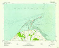 Dungeness Washington Historical topographic map, 1:24000 scale, 7.5 X 7.5 Minute, Year 1956