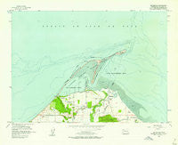 Dungeness Washington Historical topographic map, 1:24000 scale, 7.5 X 7.5 Minute, Year 1956