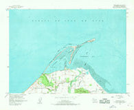 Dungeness Washington Historical topographic map, 1:24000 scale, 7.5 X 7.5 Minute, Year 1956