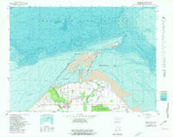 Dungeness Washington Historical topographic map, 1:24000 scale, 7.5 X 7.5 Minute, Year 1956