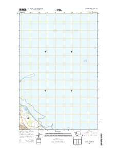 Dungeness OE E Washington Current topographic map, 1:24000 scale, 7.5 X 7.5 Minute, Year 2014